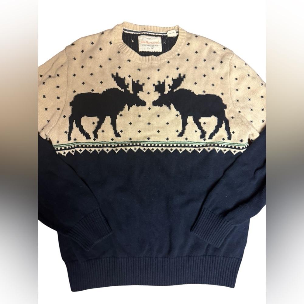 WEATHERPROOF VINTAGE MEN SWEATER SIZE LARGE